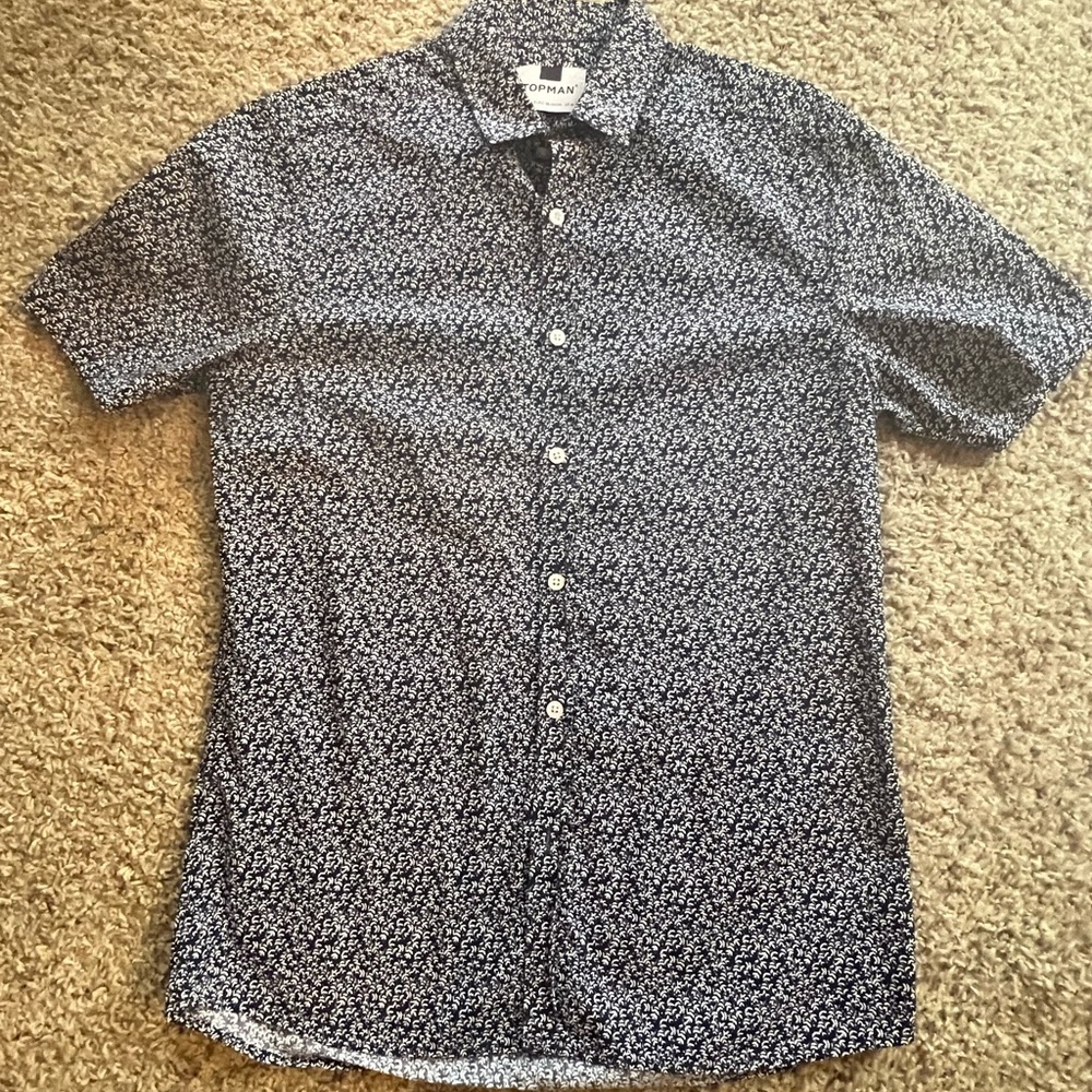 EUC Topman Short Sleeve Button - Picture 5 of 5